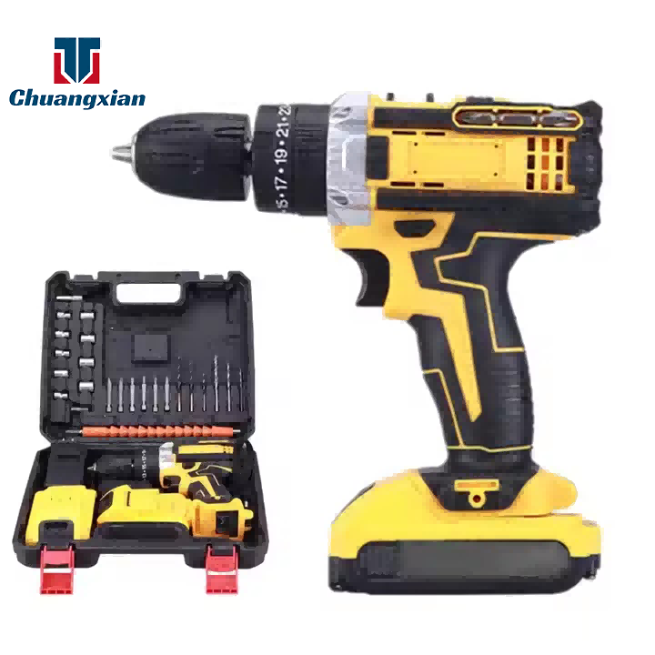 Portable cordless drill